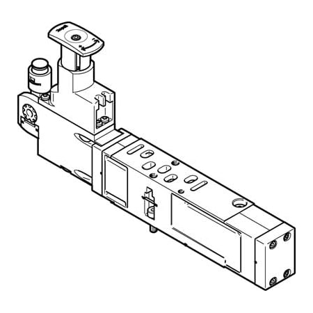 Regulator Plate VABF-S4-1-R2C2-C-6